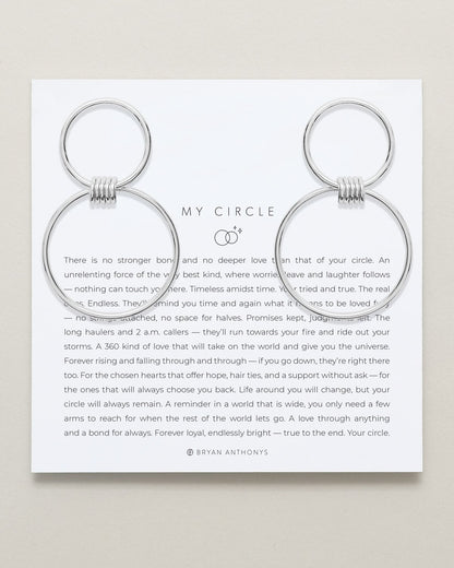 My Circle Statement Earrings