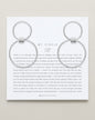 My Circle Statement Earrings