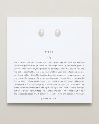 Grit Bold Stud Earrings