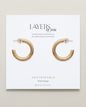 Unstoppable Midi Hoop Earrings