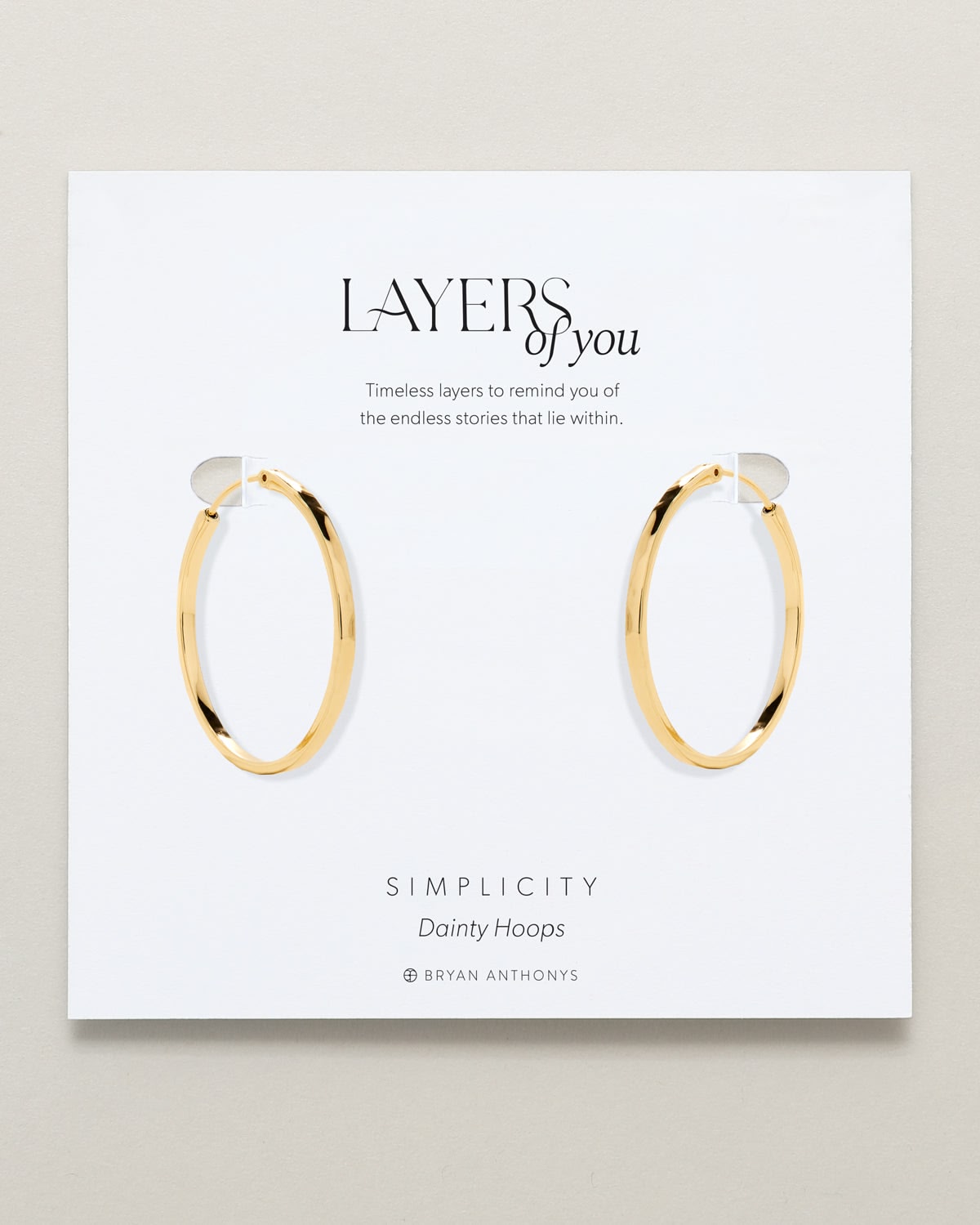 Simplicity Dainty Hoop Earrings