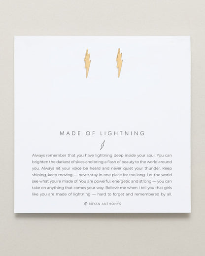 Made Of Lightning Earrings