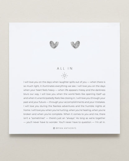 All In Stud Earrings