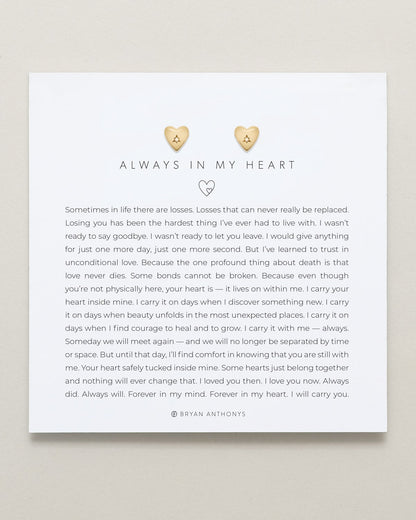 Always In My Heart Icon Stud Earrings