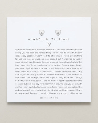 Always In My Heart Icon Stud Earrings