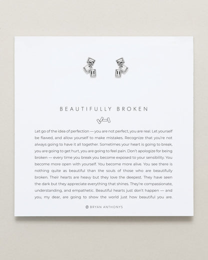 Beautifully Broken Stud Earrings