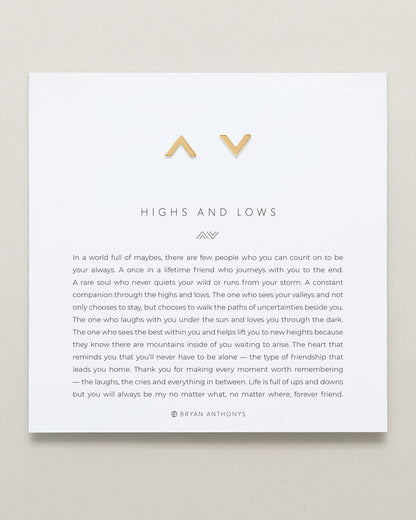 Highs & Lows Stud Earrings