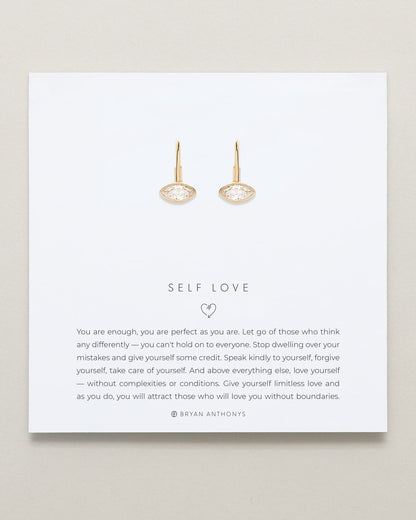Self Love Marquise Drop Earrings