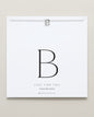Just For You Initial Necklace — B