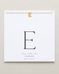 Just For You Initial Necklace — E