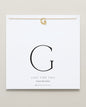 Just For You Initial Necklace — G