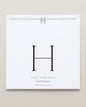 Just For You Initial Necklace — H