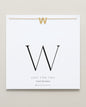 Just For You Initial Necklace — W
