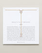 Beautifully Broken Emerald Cut Lariat Necklace