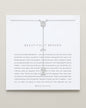 Beautifully Broken Emerald Cut Lariat Necklace