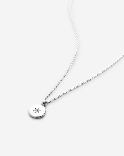 Birthstone Pendant Necklace — Ruby