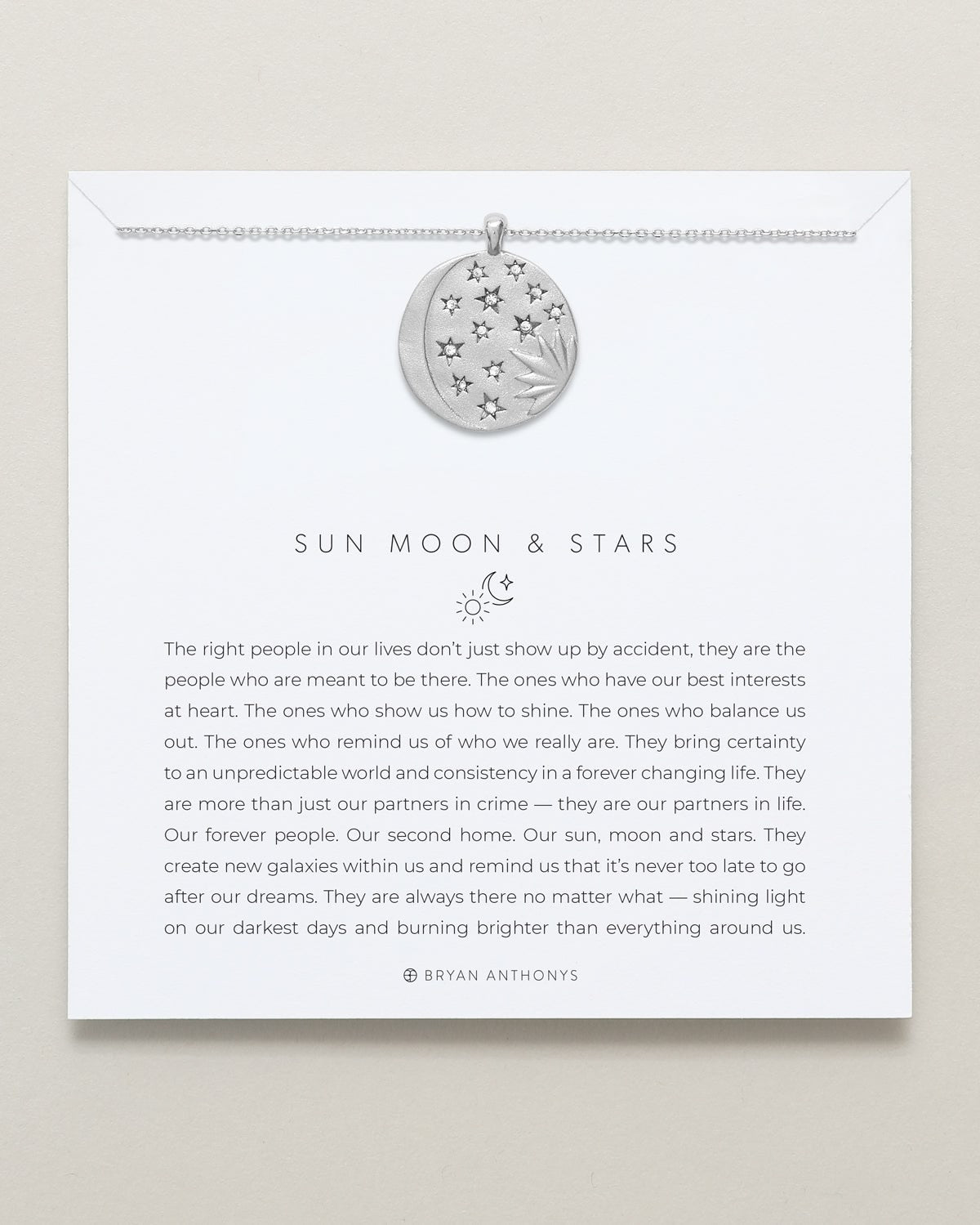 Sun Moon & Stars Necklace