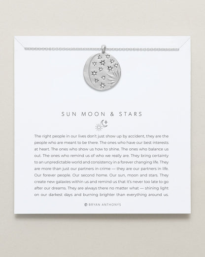 Sun Moon & Stars Necklace