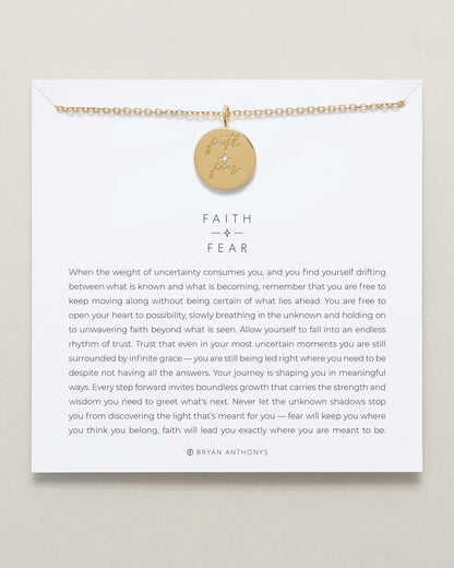 Faith Over Fear Necklace