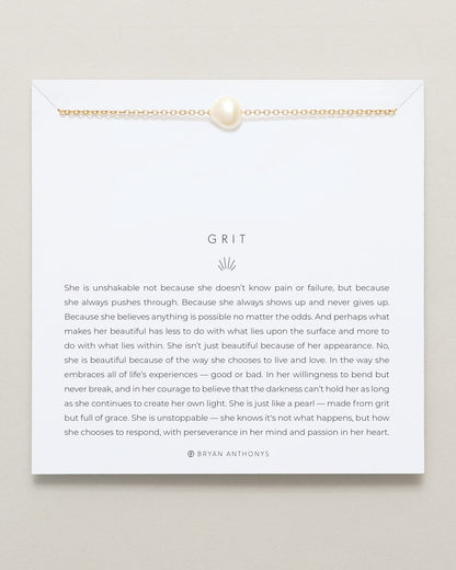 Beautifully Broken & Grit Layered Necklace Set