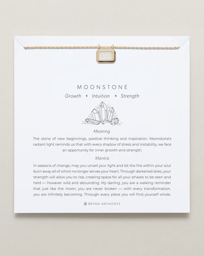 Healing Stone Necklace Moonstone