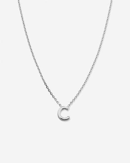 Just For You Initial Necklace — C