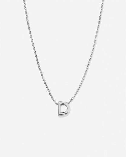 Just For You Initial Necklace — D