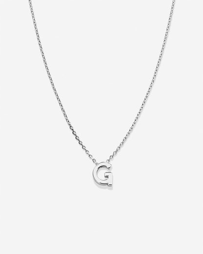 Just For You Initial Necklace — G