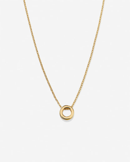 Just For You Initial Necklace — O