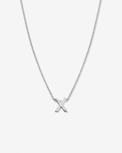 Just For You Initial Necklace — X