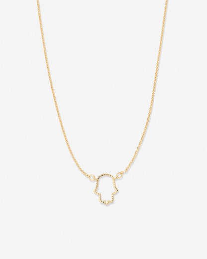 Just For Luck Hamsa Necklace