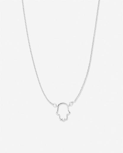 Just For Luck Hamsa Necklace