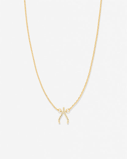 Just For Luck Wishbone Necklace