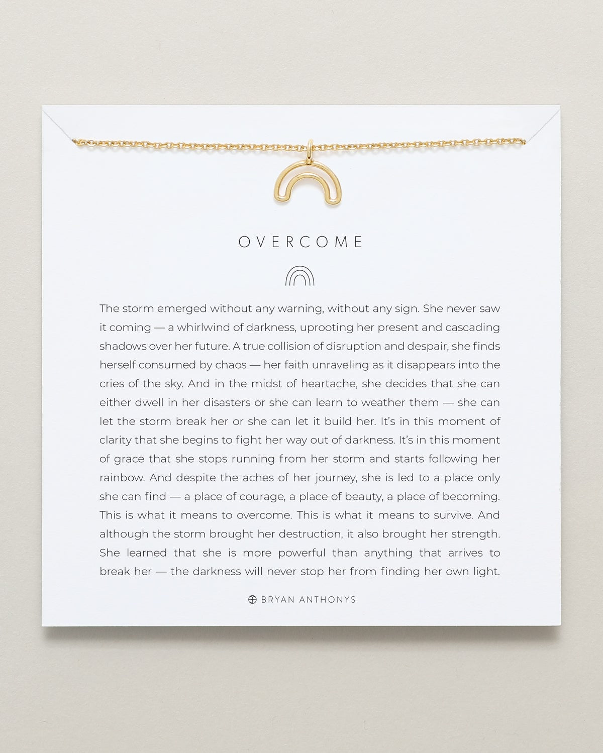 Overcome Necklace