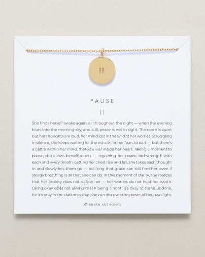 Sea Seeker & Pause Layered Necklace Set