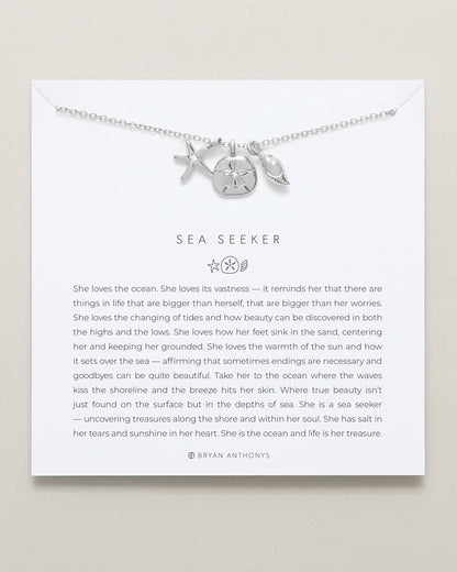 Sea Seeker Bundle: Necklace + Bracelet Set