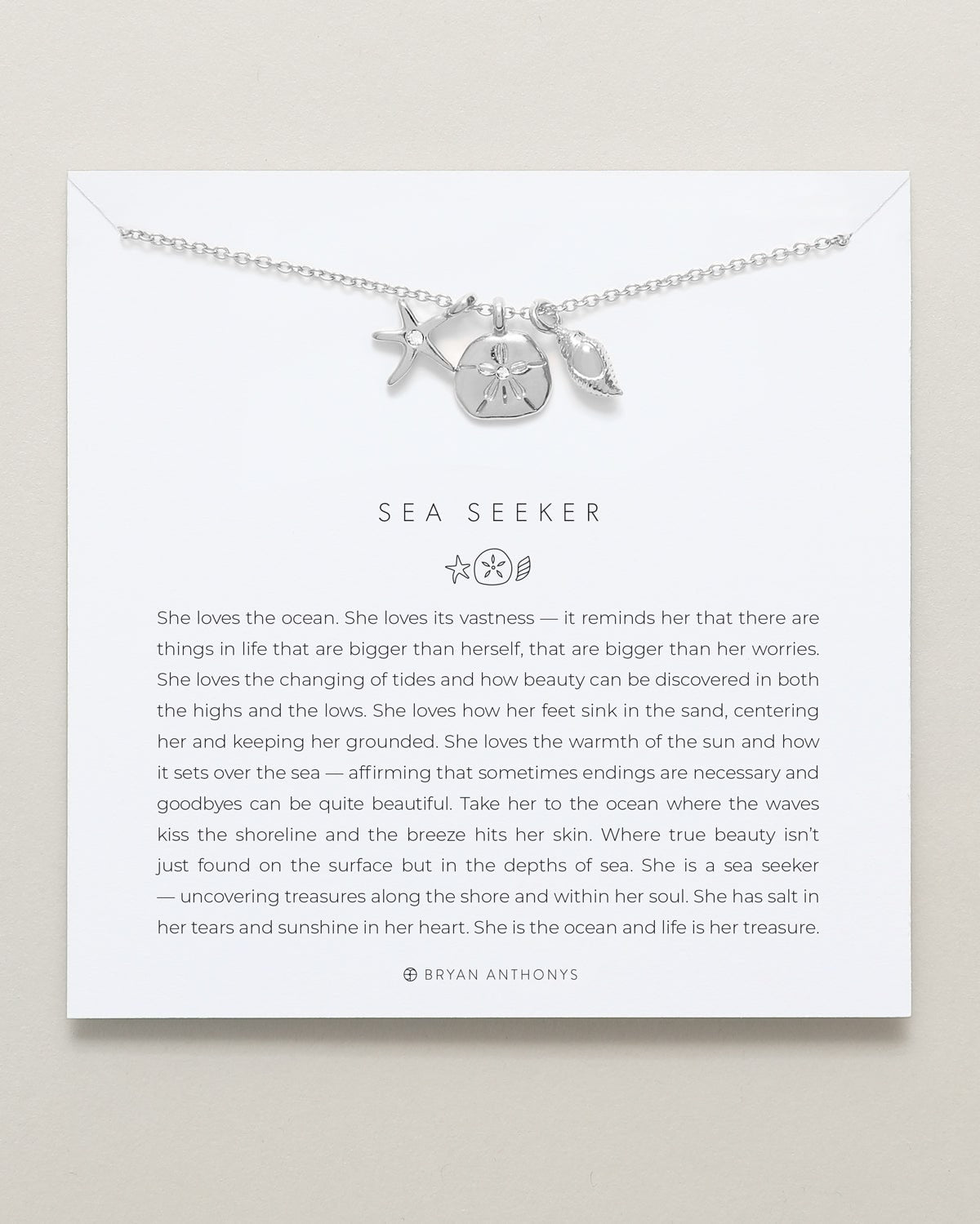 Sea Seeker & Grit Layered Necklace Set