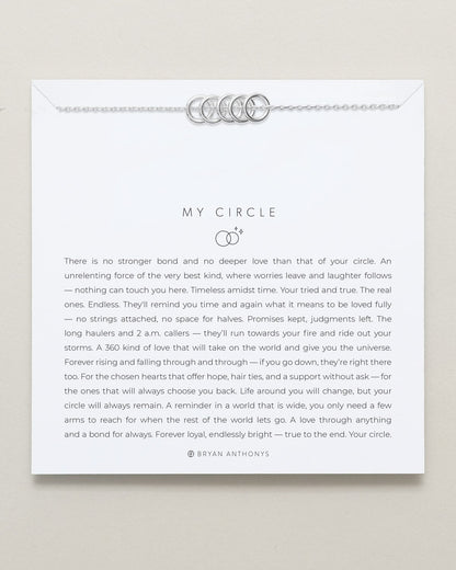 My Circle Dainty Necklace