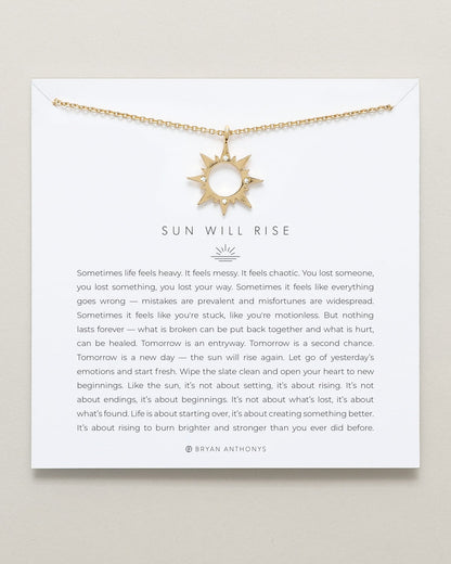 Sun Will Rise Necklace