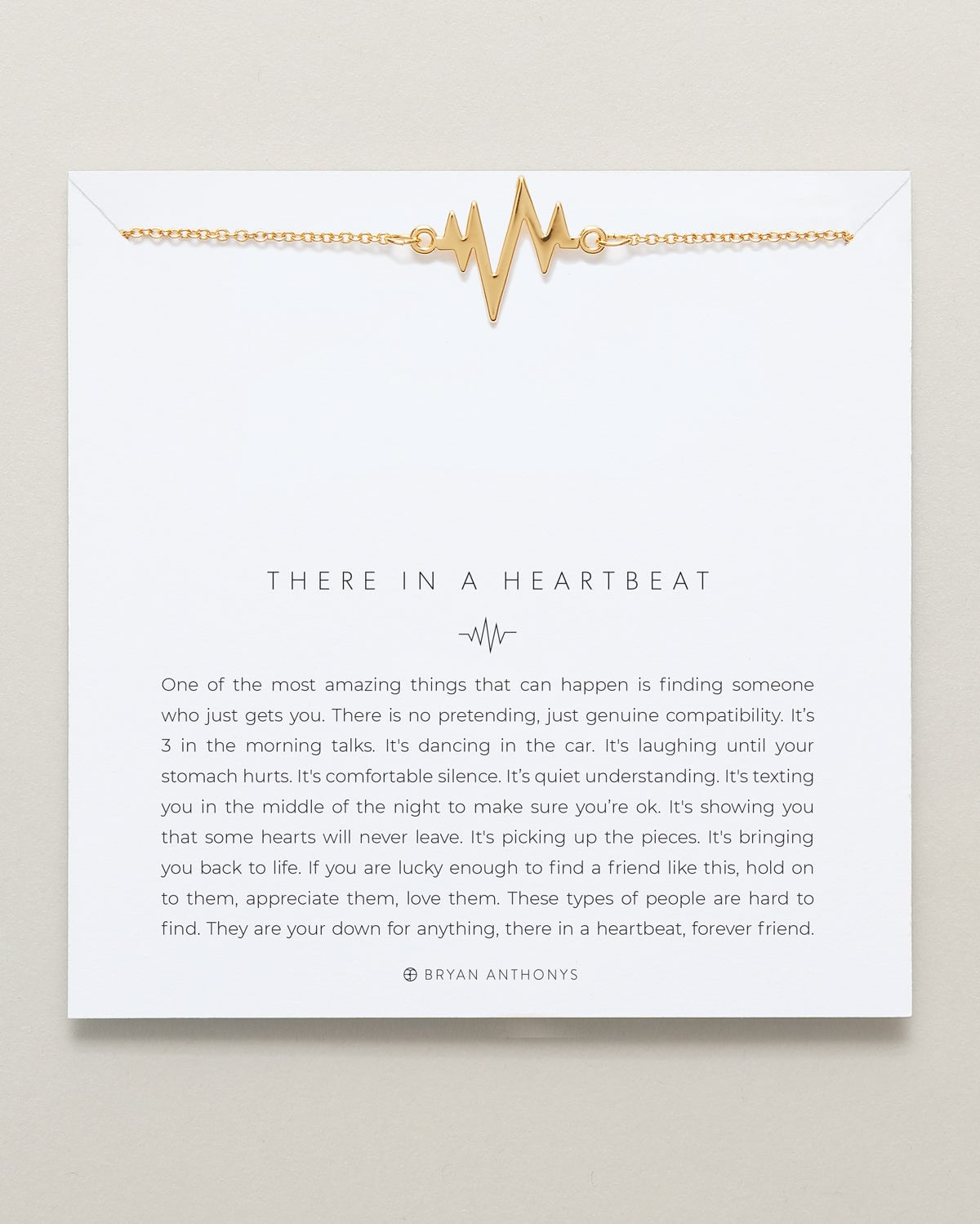 There In A Heartbeat Necklace