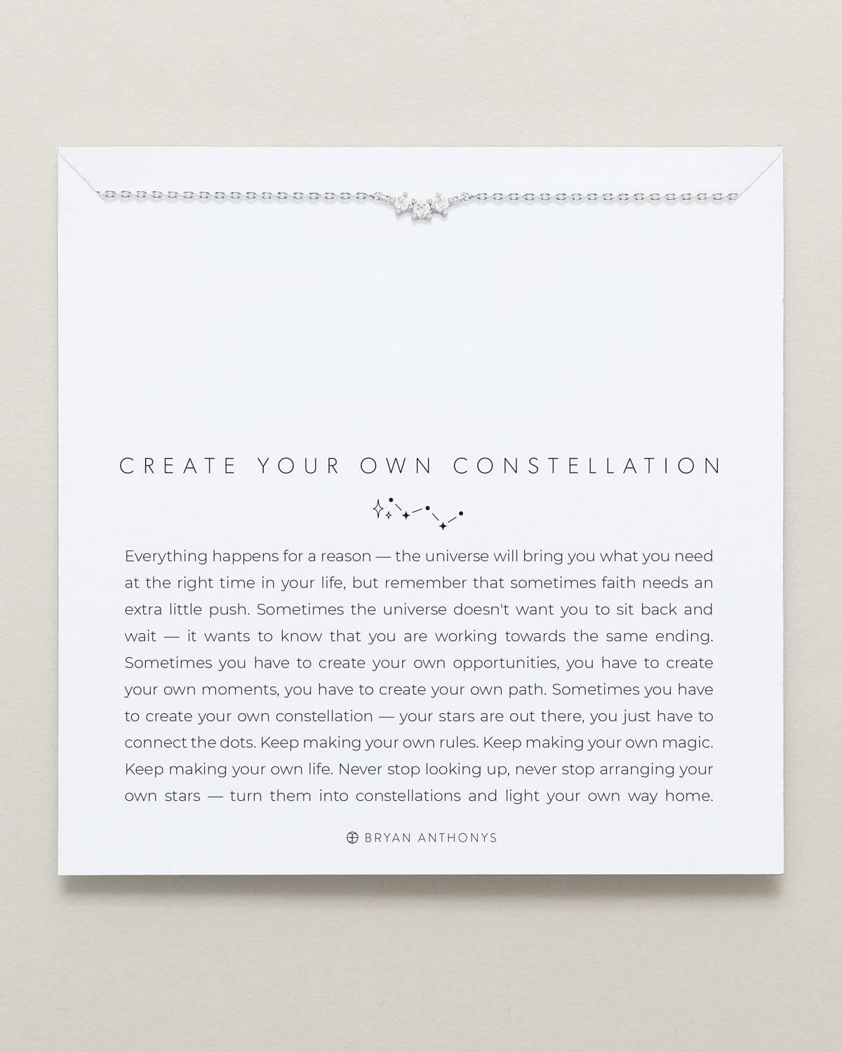 Create Your Own Constellation Stations Necklace