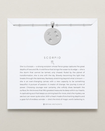 Scorpio — Zodiac Necklace
