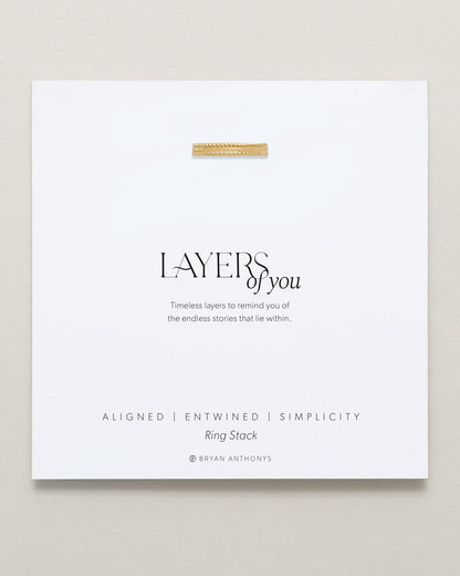 Layers of You Ring Stack