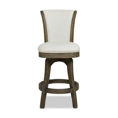 Henry - Armless Swivel Counter Height Bar Stool