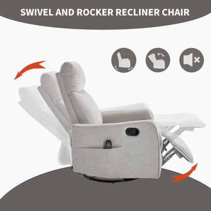 Comfortmax Swivel and Rocking Recliner
