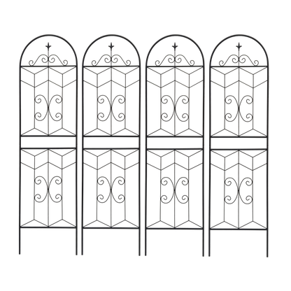 4 Pack Metal Garden Trellis