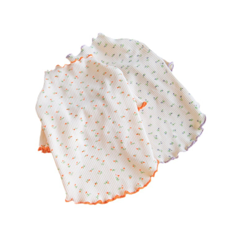 Floral-patterned Home Base-layer Pet Clothing