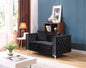 Elegant Track Arm Loveseat