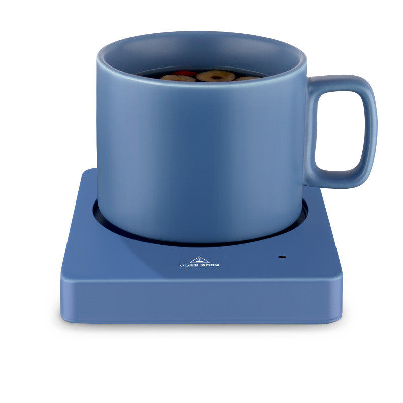 Constant Temperature 55 Degrees Coaster Gift Box Desktop Warming Coaster