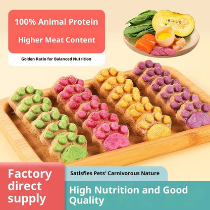 Wholesale Freeze-Dried Bone-and-Meat Patties Cat Treats